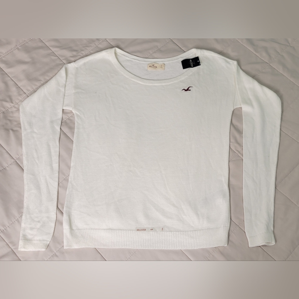 Hollister sweater, off white